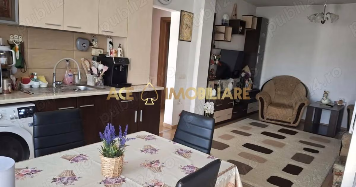 Apartament de vânzare cu 2 camere, mobilat în Dobroești