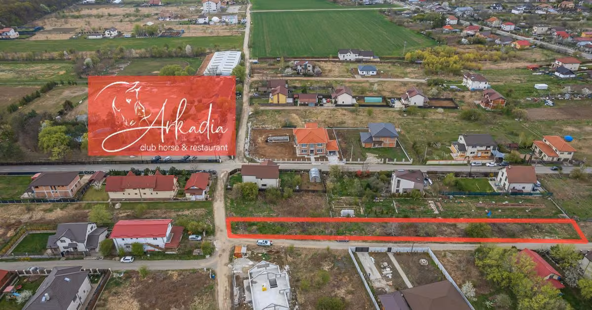 Teren Construcții intravilan de vânzare de 1969 mp, în Ciofliceni