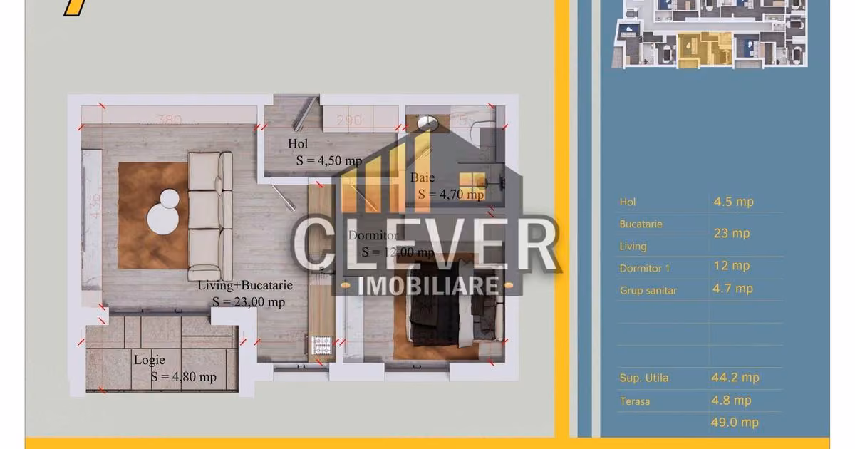 Apartament de vânzare cu 2 camere în zona Theodor Pallady, Sector 3