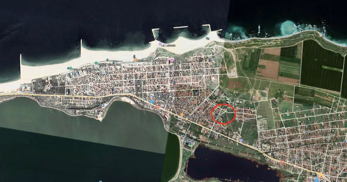 Teren Construcții intravilan de vânzare de 910 mp, în Eforie Sud