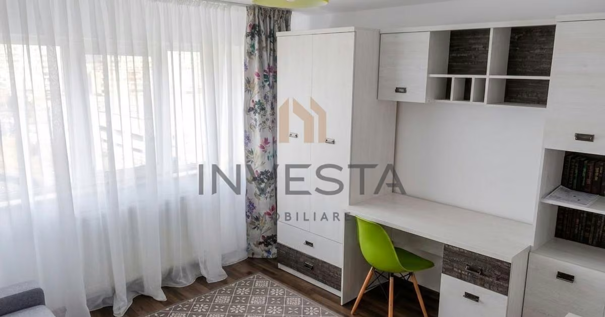 Apartament de vânzare cu 2 camere, mobilat în zona Între Lacuri, Cluj-Napoca