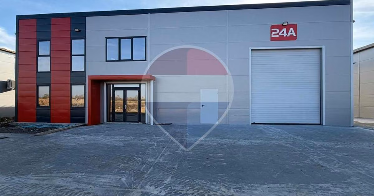 Spațiu industrial de vânzare de 550 mp, în Rudeni