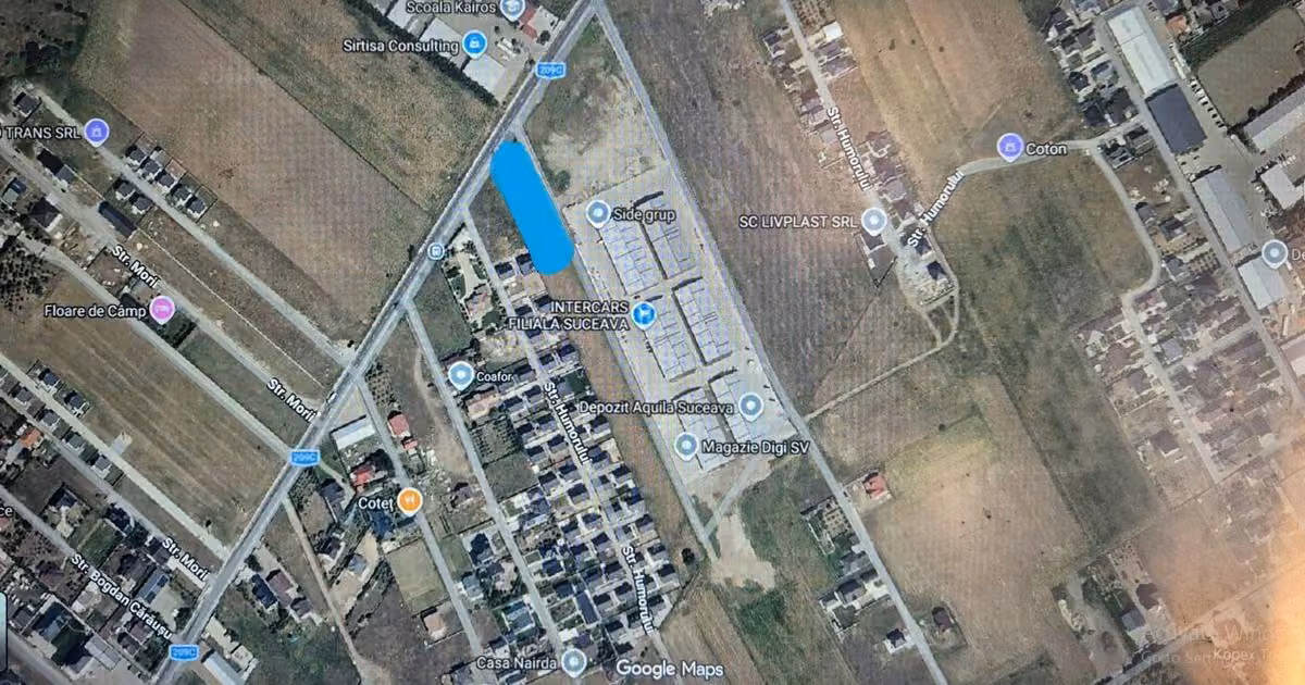 Teren Construcții intravilan de vânzare de 2600 mp, în Moara