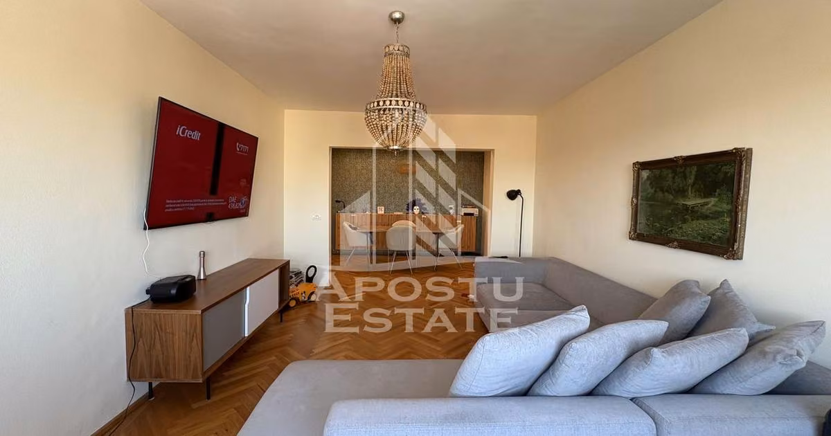 Apartament de vânzare cu 3 camere, mobilat în zona Take Ionescu, Timișoara