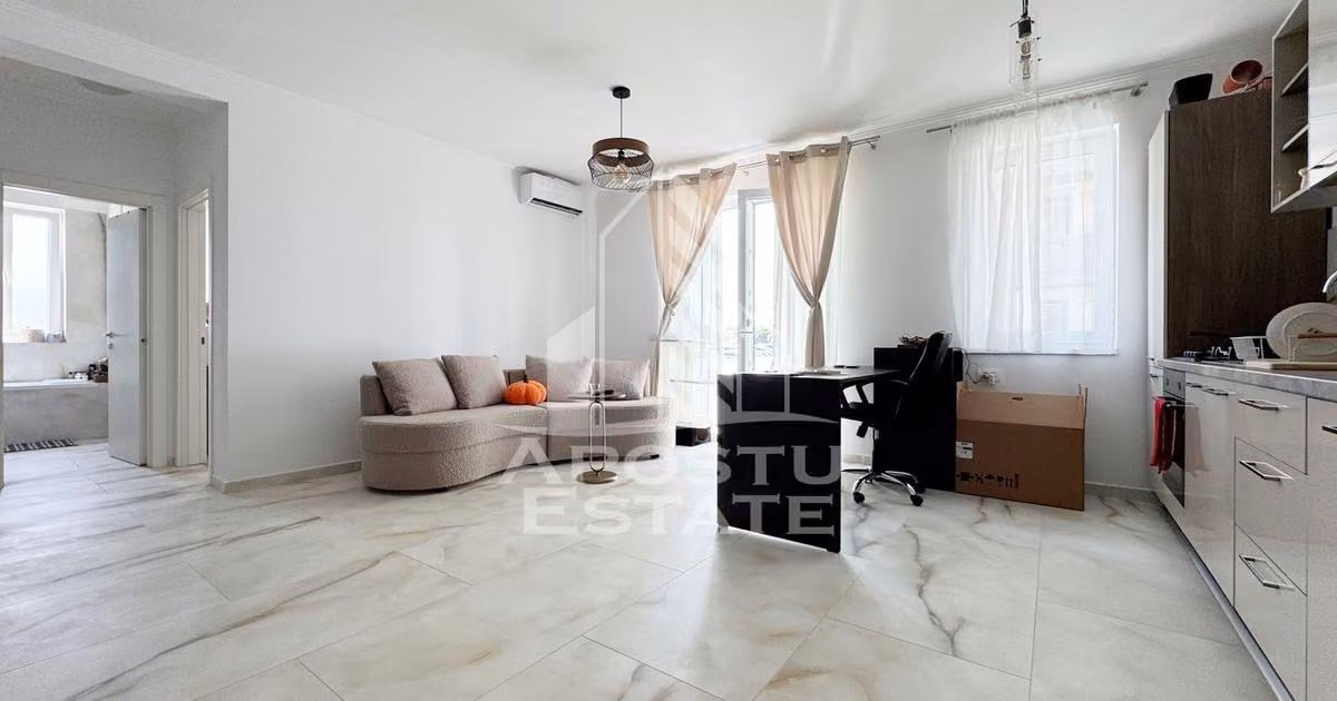 Apartament de vânzare cu 2 camere, mobilat în Giroc