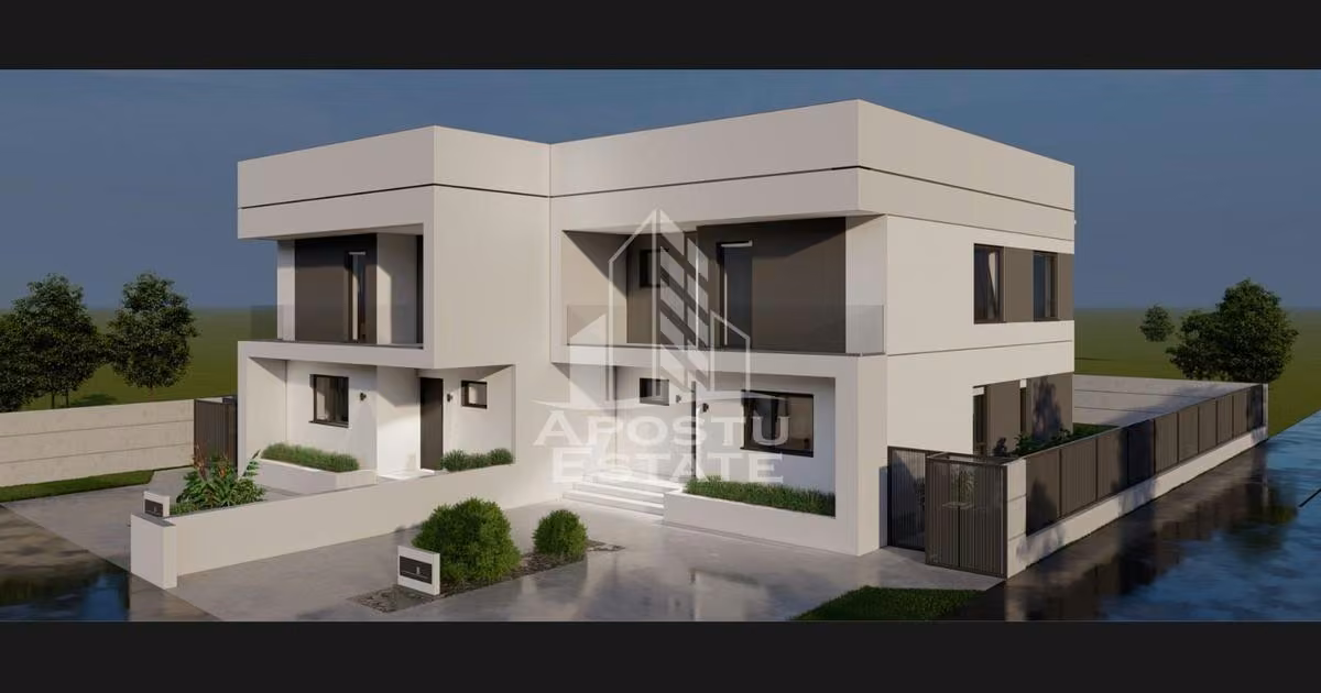 Duplex de vânzare cu 4 camere în Săcălaz