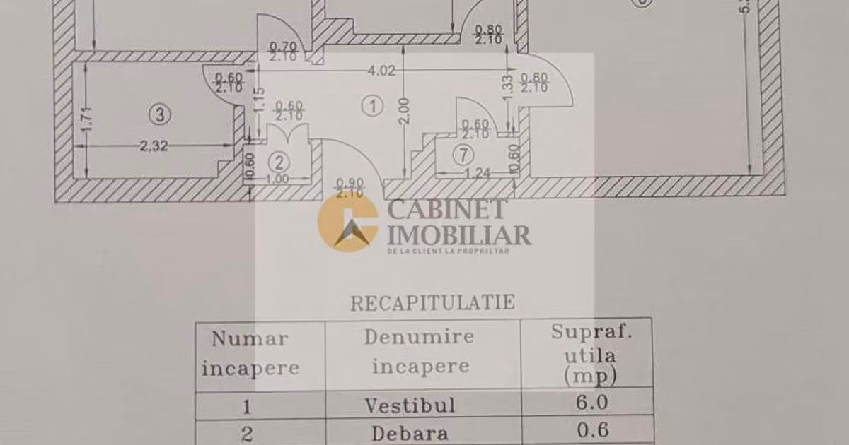 Apartament de vânzare cu 2 camere în zona Gorjului, Sector 6
