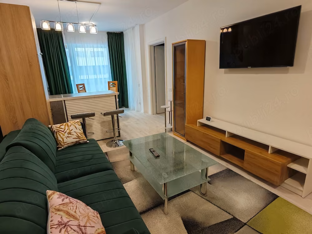 Apartament tip studio, Bloc nou, Vivamus, mobilat si utilat, 430 euro
