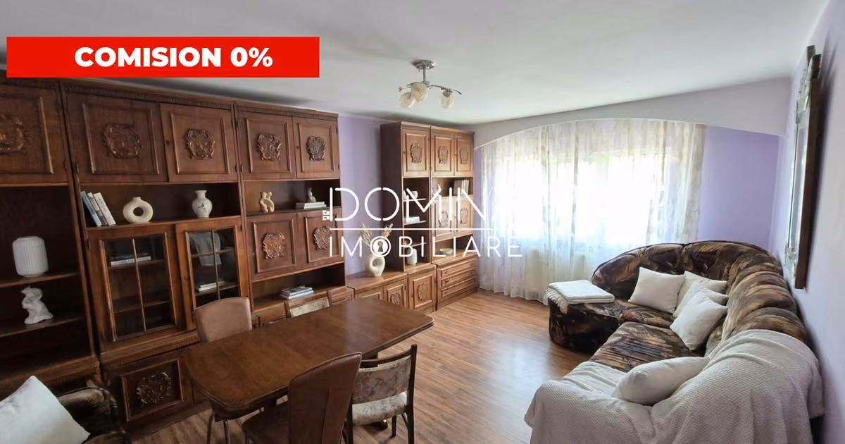 Apartament de vânzare cu 3 camere, mobilat în zona Central, Târgu Jiu