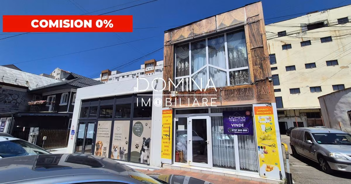 Spațiu comercial de vânzare de 100.00 mp, în zona Central, Târgu Jiu