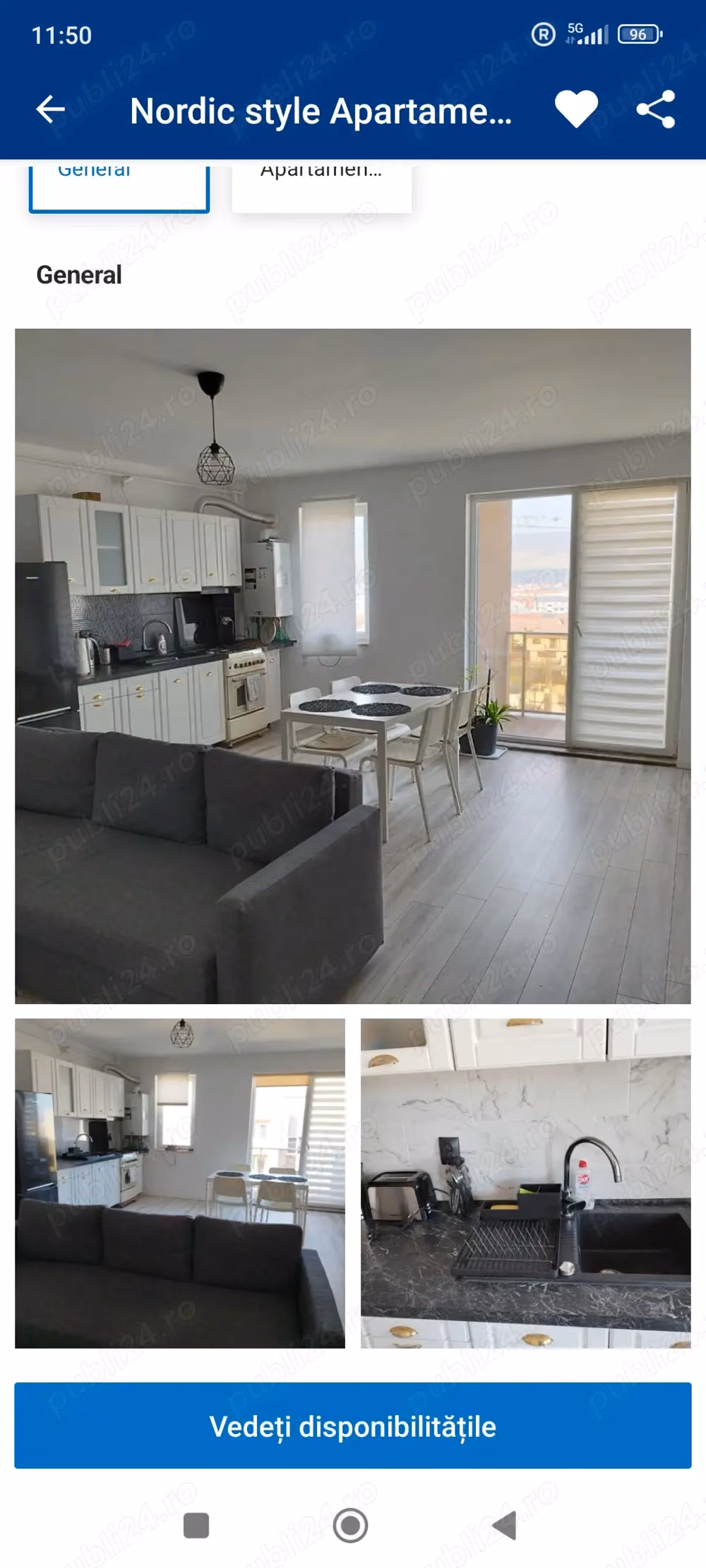 închiriere apartament 2 camere, mobilat și utilat complet!