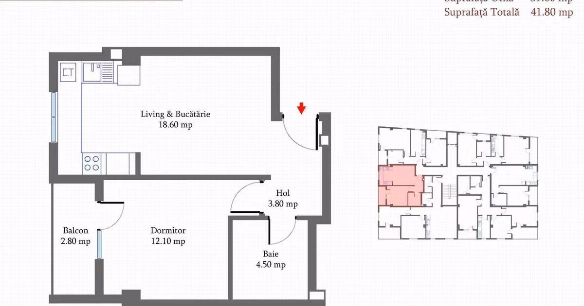 Apartament de vânzare cu 2 camere în zona Militari, Sector 6