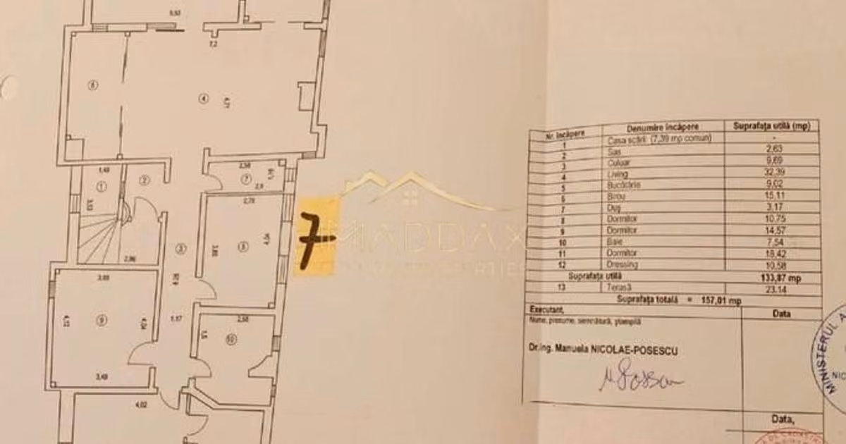 Apartament de vânzare cu 5 camere în zona Kiseleff, Sector 1
