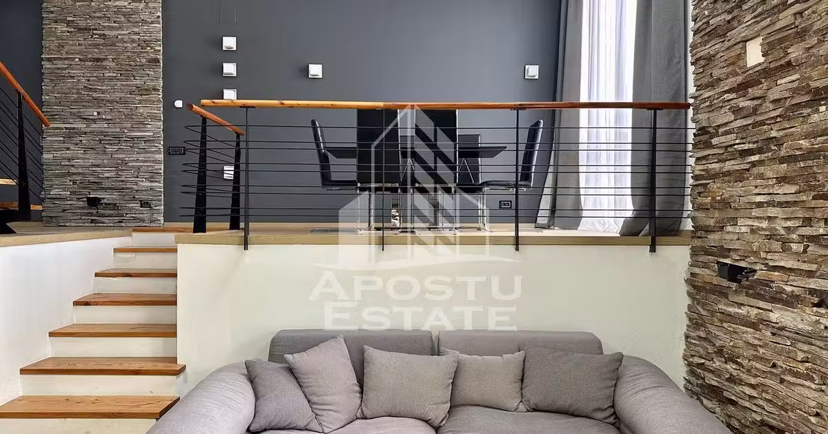 Duplex de vânzare cu 3 camere, mobilat în zona Aradului, Timișoara
