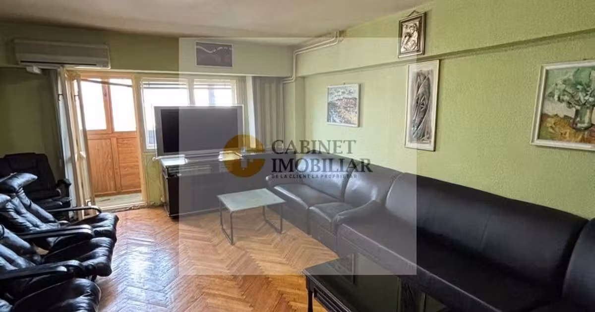 Apartament de vânzare cu 3 camere, mobilat în zona Decebal, Sector 3