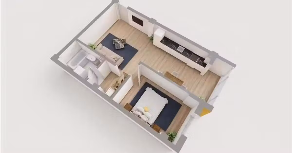Apartament de vânzare cu 2 camere în Iași
