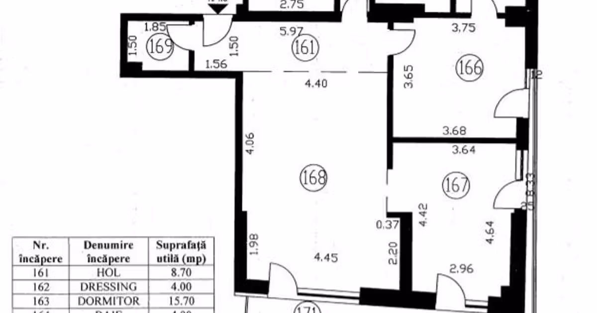 Apartament de vânzare cu 3 camere în zona Victoriei, Ultracentral