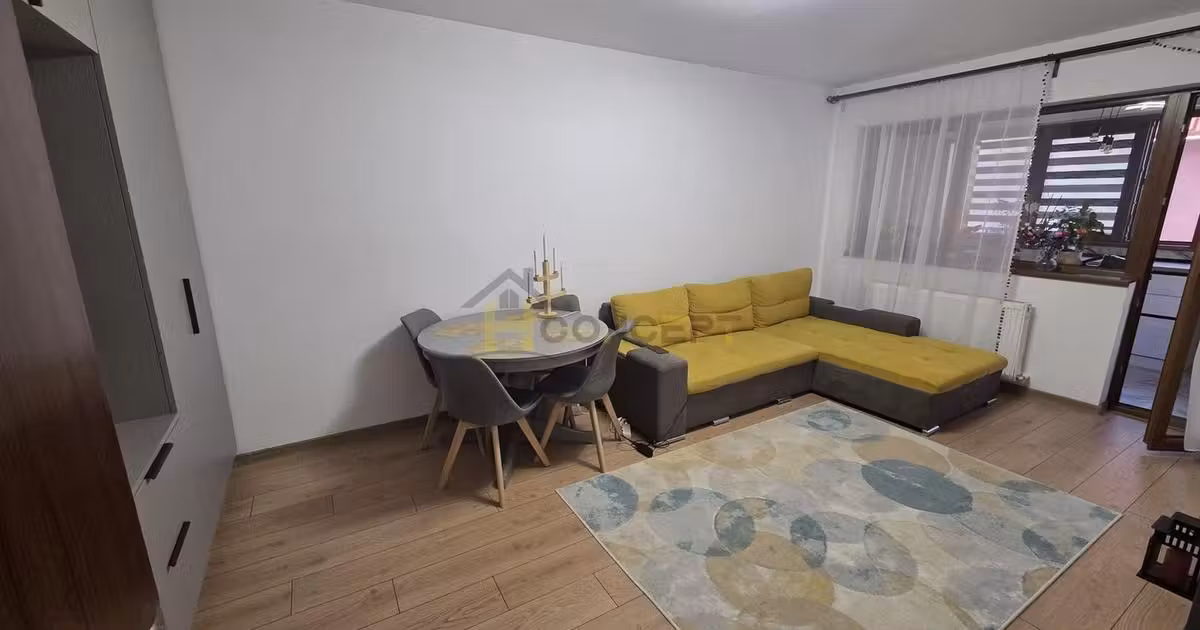 Apartament de vânzare cu 3 camere, mobilat în Popești-Leordeni
