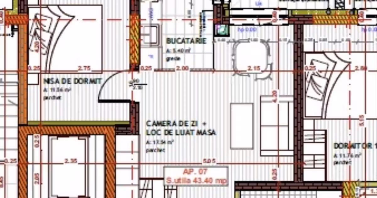 Apartament de vânzare cu 2 camere în Florești
