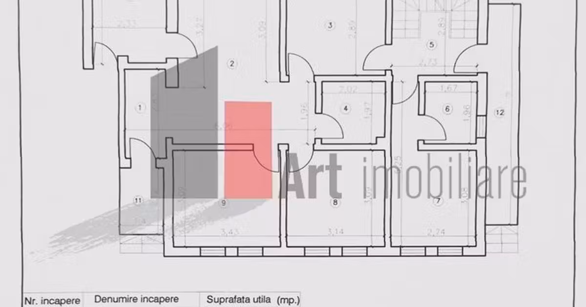 Casă individuală de vânzare cu 7 camere, mobilată în Bușteni