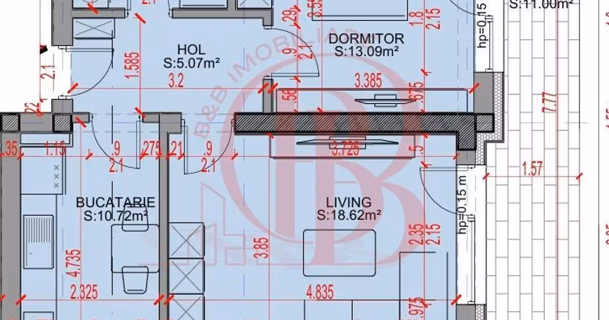 Apartament de vânzare cu 2 camere în zona Theodor Pallady, Sector 3