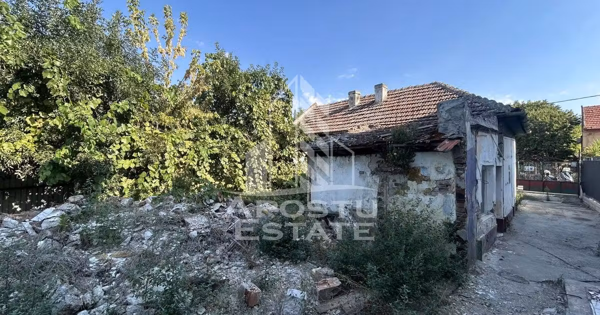 Teren Construcții intravilan de vânzare de 679 mp, în zona Crișan, Timișoara