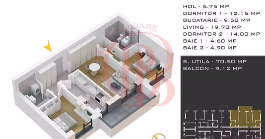 Apartament Titan