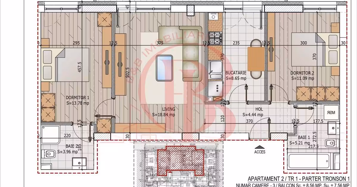 Apartament de vânzare cu 3 camere în zona Theodor Pallady, Sector 3