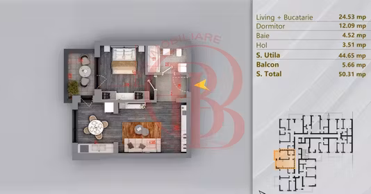 Apartament Titan