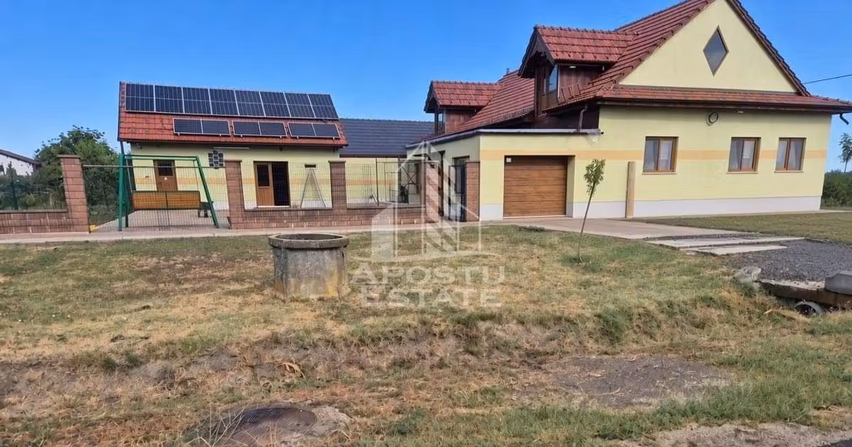Casă individuală de vânzare cu 5 camere, mobilată în Iecea Mică
