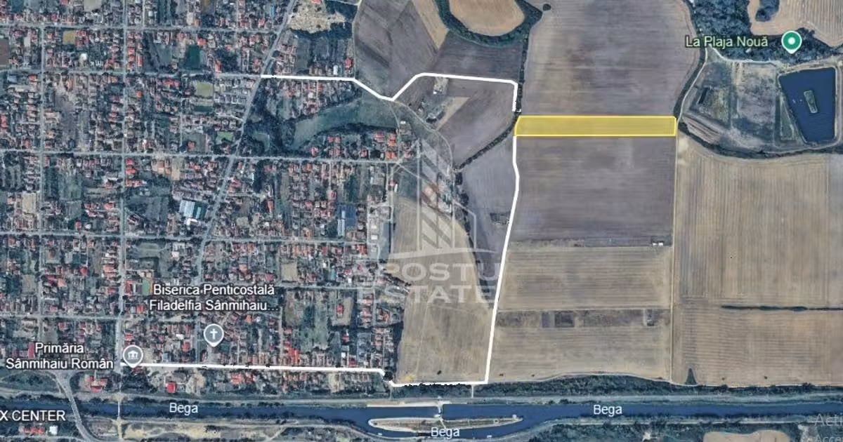 Teren Construcții intravilan de vânzare de 20600 mp, în Sânmihaiu Român