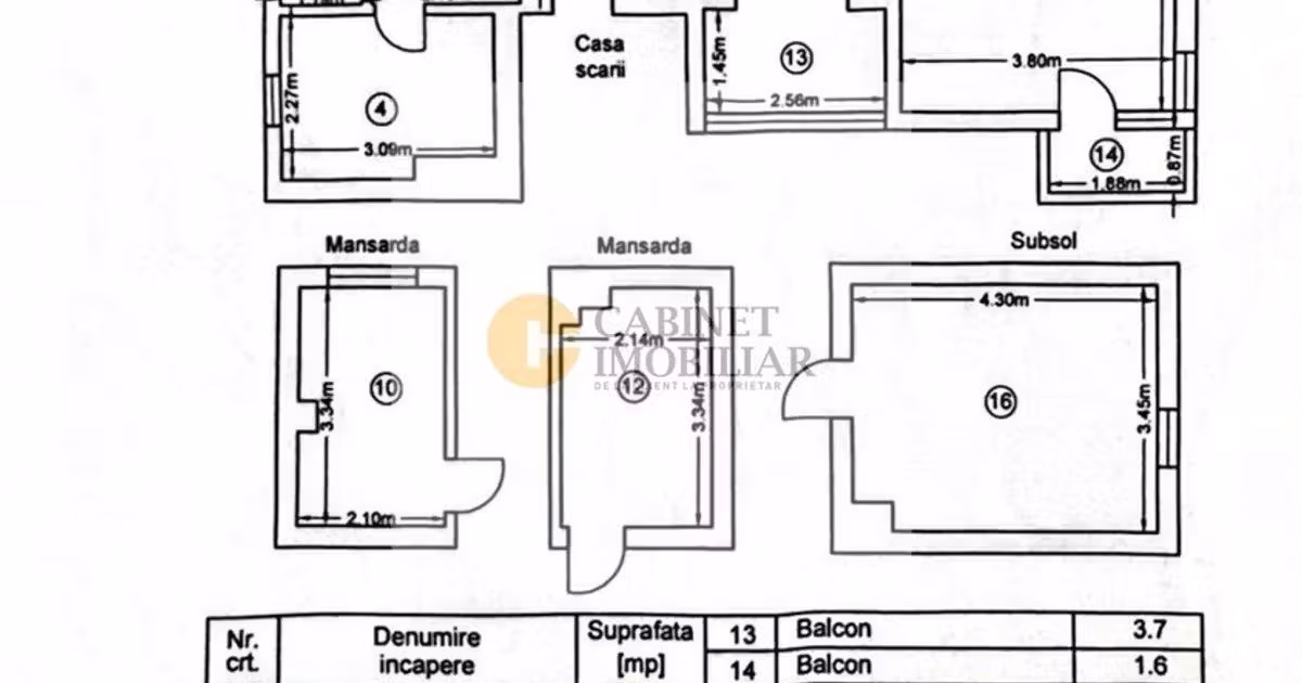 Apartament de vânzare cu 4 camere în zona Domenii, Sector 1