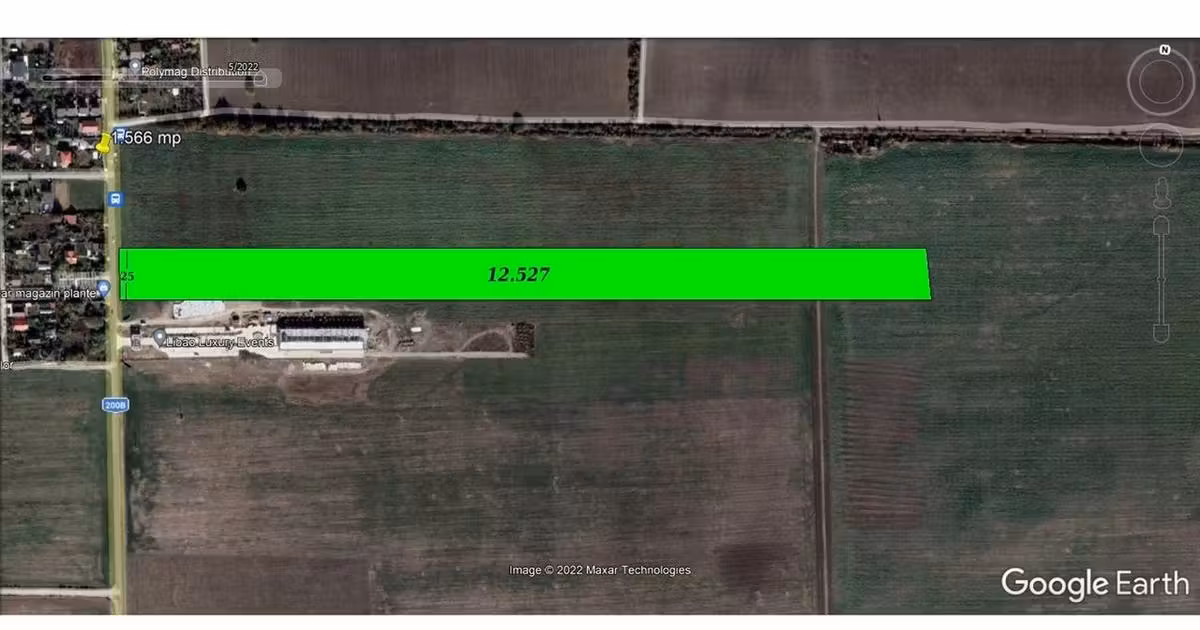 Teren intravilan de vânzare de 12527 mp, în Tunari