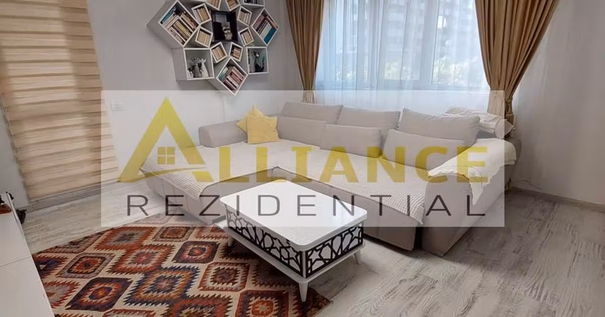 Apartament de vânzare cu 2 camere, mobilat în Popești-Leordeni