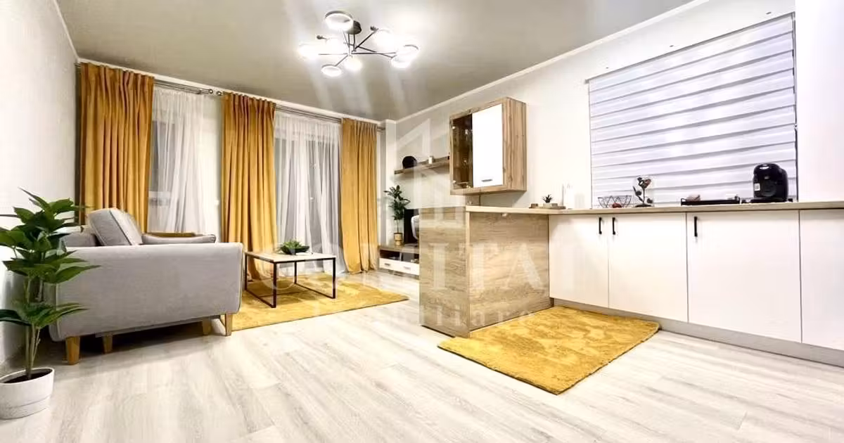 Apartament de vânzare cu 2 camere, mobilat în Florești