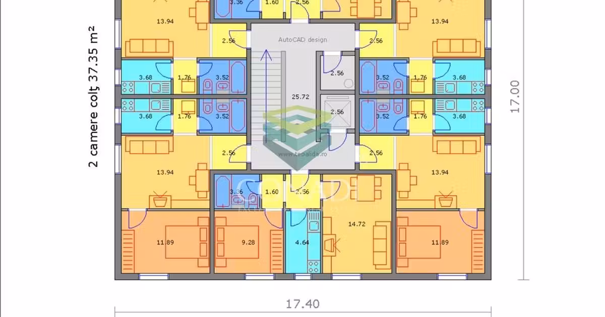 Apartament de vânzare cu 2 camere în zona Drumul Taberei, Sector 6