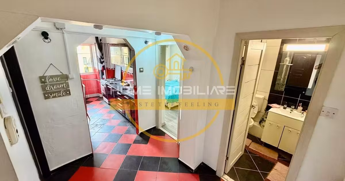Apartament de vânzare cu 2 camere, mobilat în zona Galata, Iași