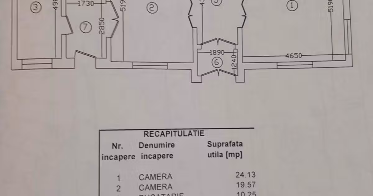 Casă de vânzare cu 2 camere, mobilată în zona Unirii, Sector 3