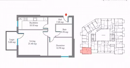 Apartament Militari