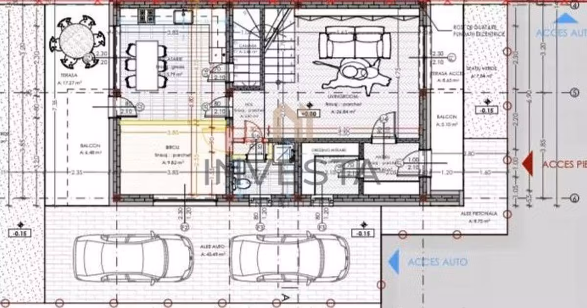 Duplex de vânzare cu 4 camere în Cluj-Napoca