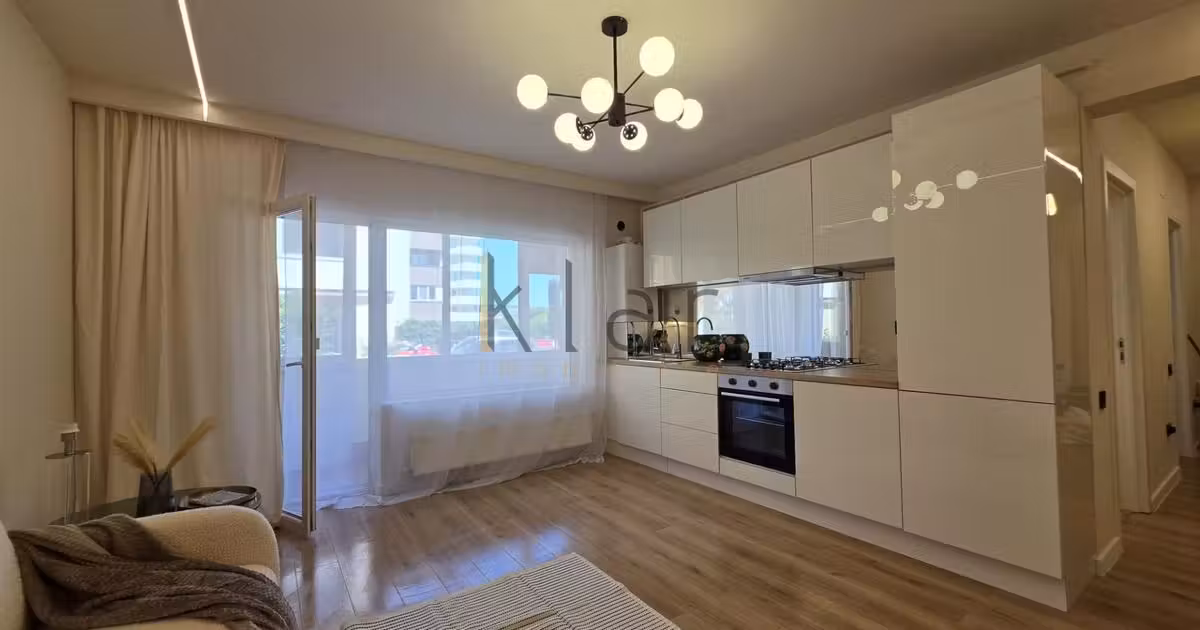 Apartament de vânzare cu 2 camere, mobilat în Florești