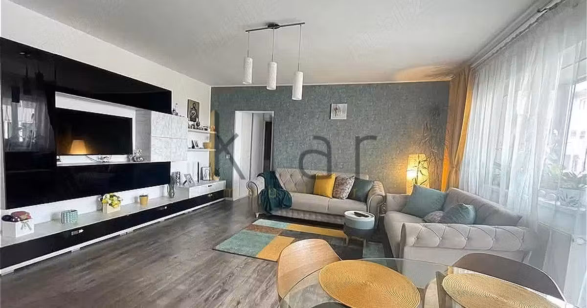 Apartament de vânzare cu 2 camere, mobilat în Florești