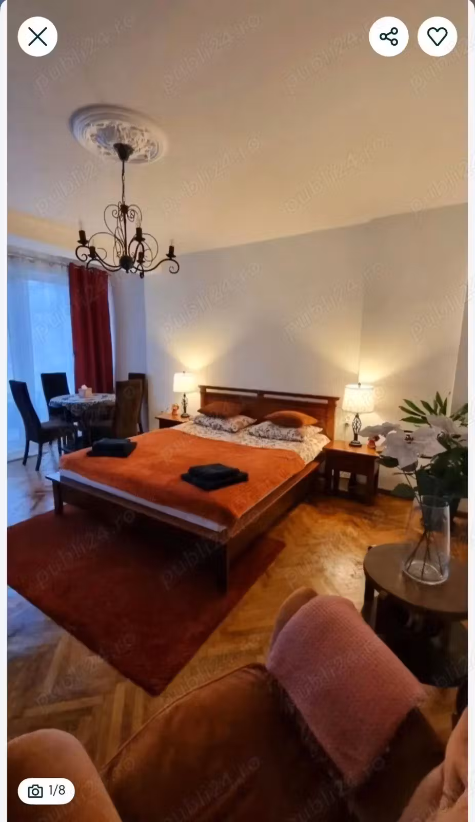 Vand Apartament tip studio central, zonă centrală, respectiv în apropierea spitalului Marzescu