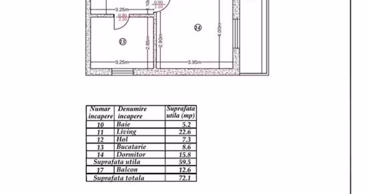 Apartament de vânzare cu 2 camere în zona Fundeni, Sector 2