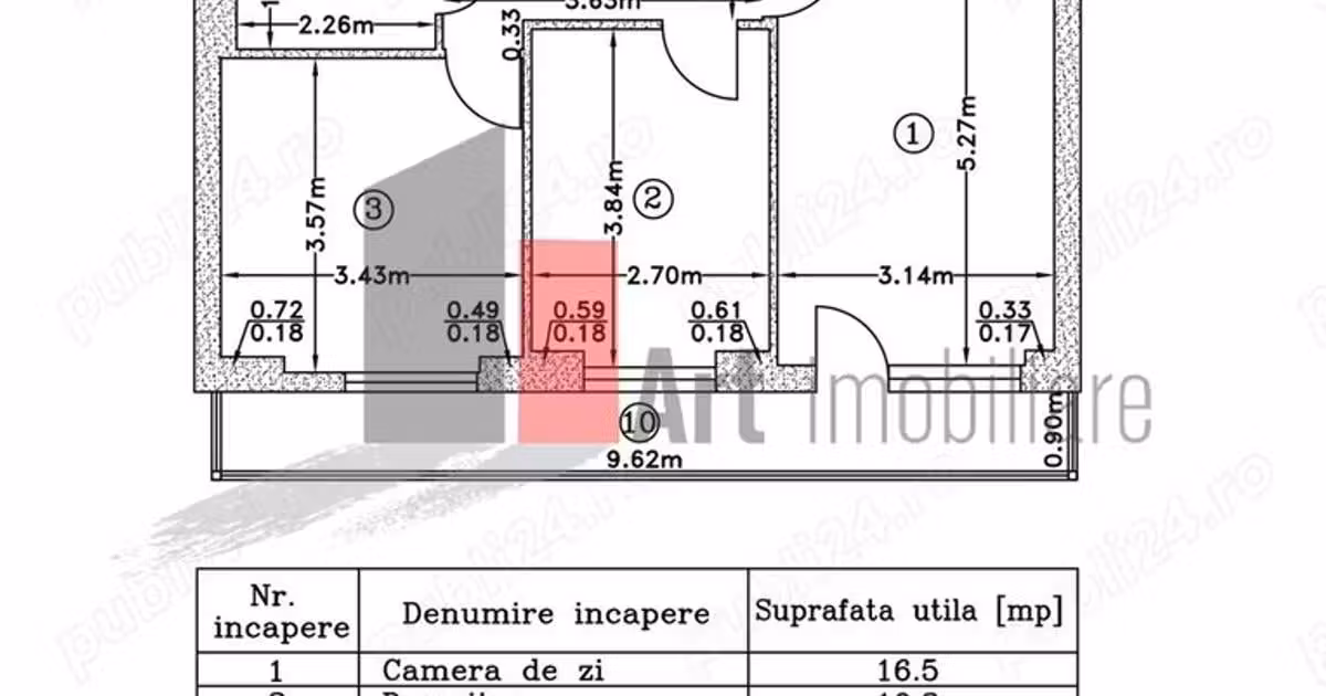 Apartament de vânzare cu 3 camere în zona Lacul Tei, Sector 2