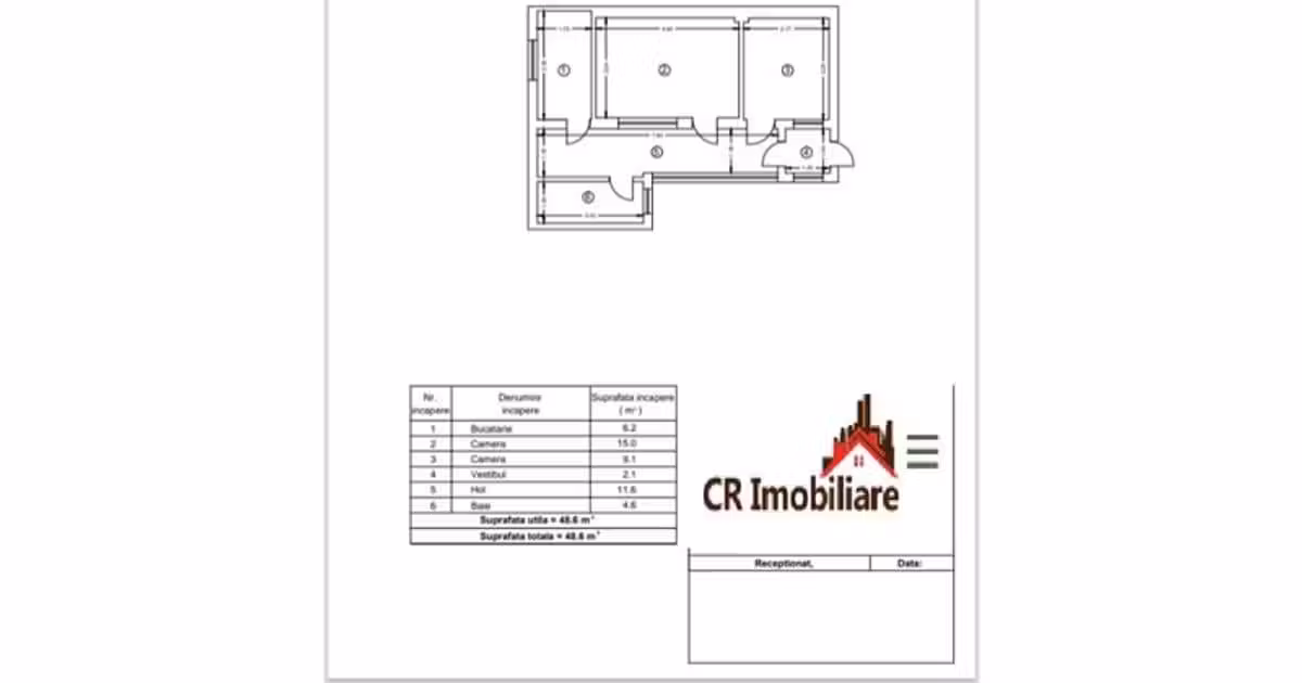 Apartament de vânzare cu 2 camere în zona Cotroceni, Sector 5