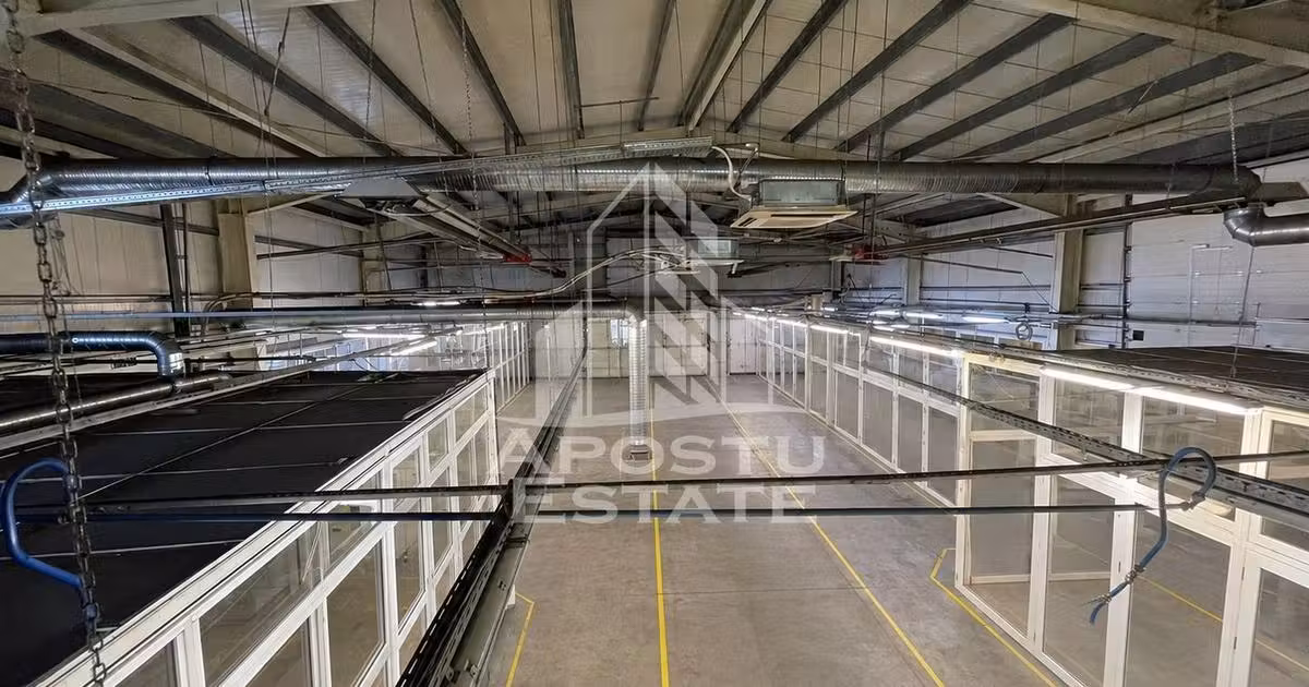 Spațiu industrial de vânzare în zona Buziașului, Timișoara