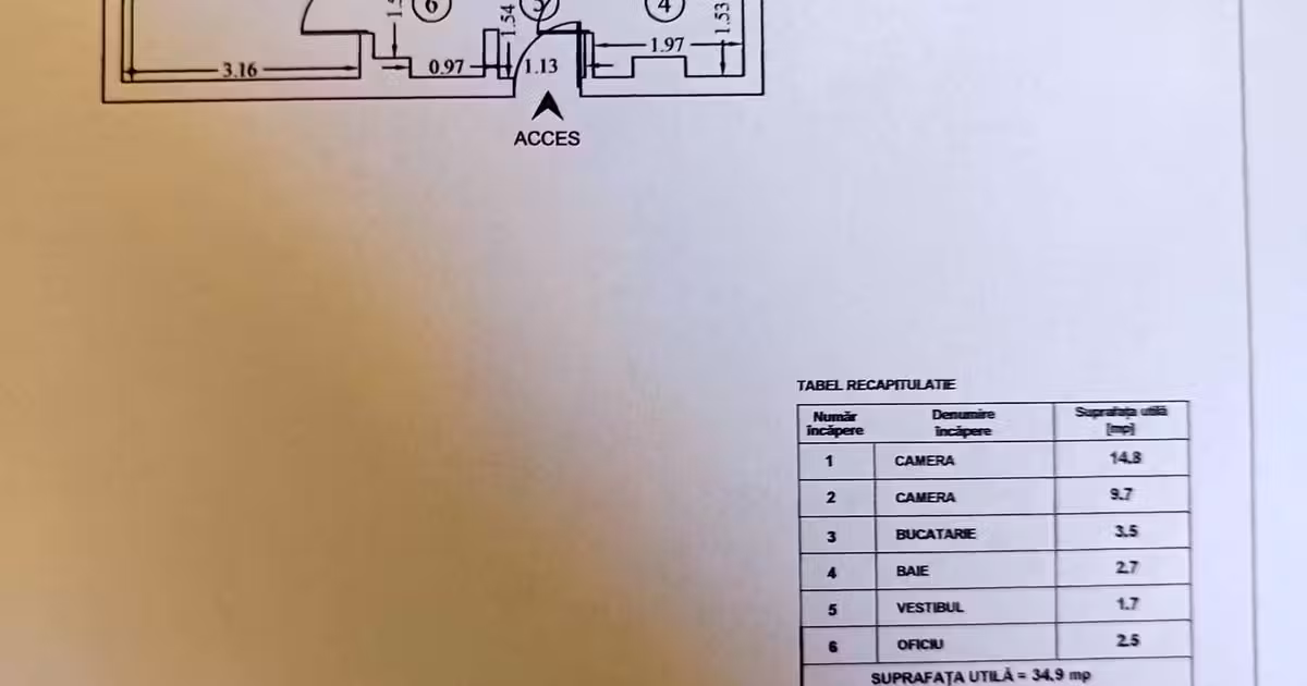 Apartament de vânzare cu 2 camere în zona Pantelimon, Sector 2