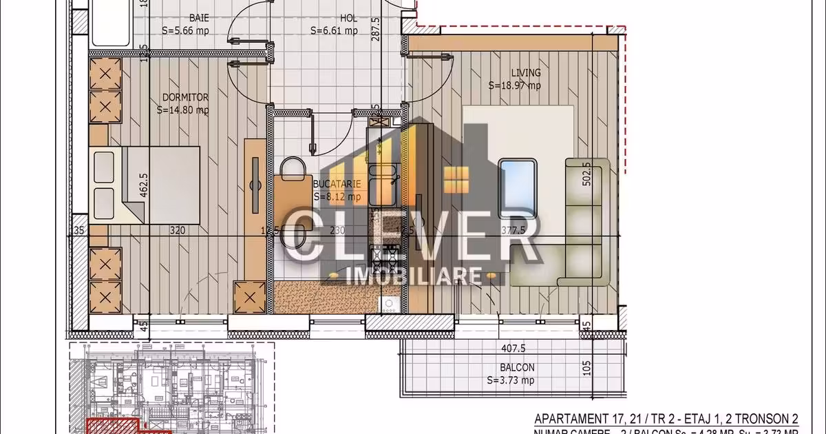 Apartament de vânzare cu 2 camere în zona Theodor Pallady, Sector 3