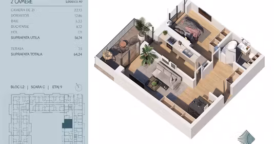 Apartament Titan